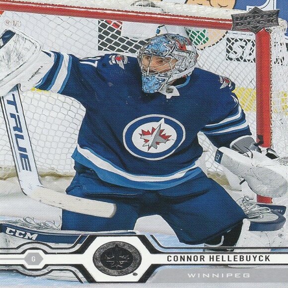 Connor Hellebuyck Hockey Card Collection - Picture 6 of 7